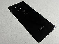 OnePlus 8 Pro Onyx Black задняя крышка с защитными стеклами камер чёрного цвета, для ремонта