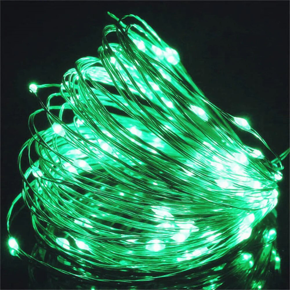 Світлодіодна USB-гірлянда дроту | 100 LED | 10 метрів, фото 1