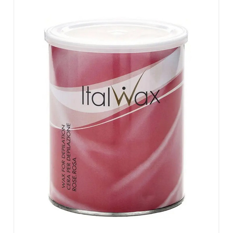 Теплий віск в банці Italwax - Роза, 800 г., фото 1