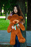 Гарний плюшевий ведмедик у подарунок, 100 см, м'які іграшки ведмеді, подарунки на день народження дівчині