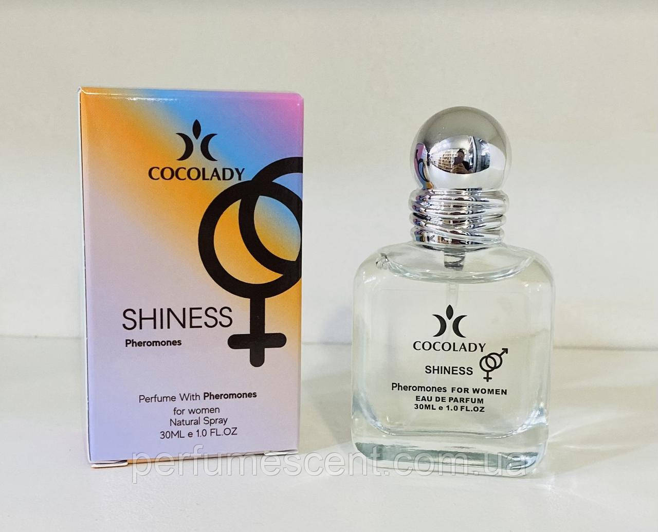 Парфуми жіночі Shiness Pheromones Cocolady 30ml (аромат схожий на Salvatore Ferragamo Incanto Shine)