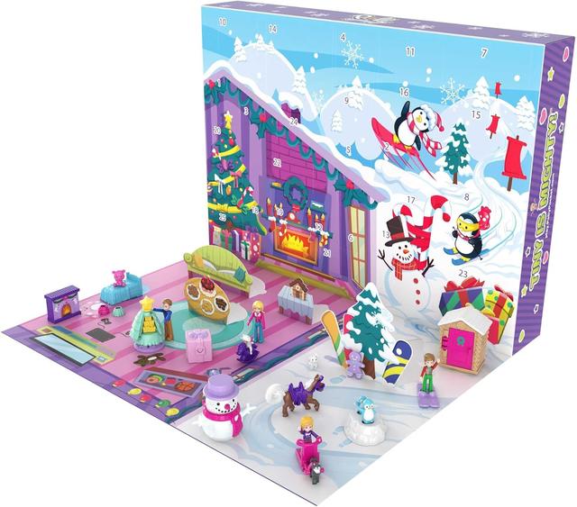 Polly Pocket Адвент календарь Полли покет Advent Calendar (GYW07)