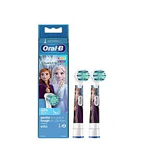 Дитячі змінні насадки для електричної зубної щітки 2шт. Oral-B EB10S Extra Soft Холодне серце Frozen