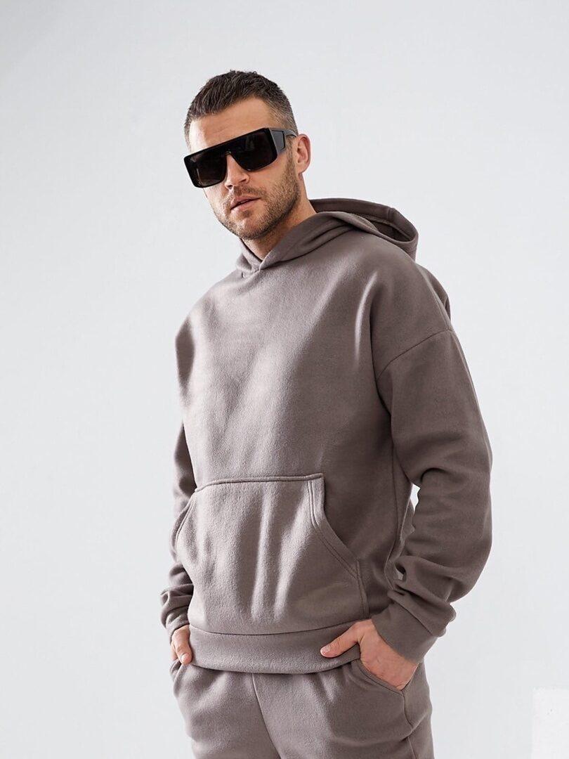 Чоловічий костюм, тканина "Фліс" 56, 58, 60 розмір 56