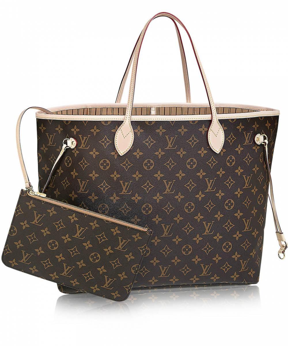 Жіноча сумка L-S VUITTON Neverfull Canvas