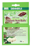 Удобрение Dennerle Deponit NutriBalls, 30 шт. Удобрение для корневой подкормки и стимулятор роста