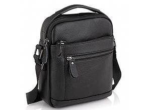 Чоловіча сумка-месенджер через плече з натуральної шкіри