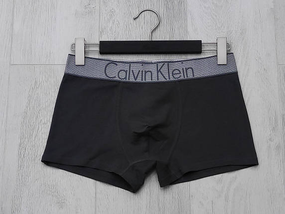 Труси чоловічий боксерки розмір XXL Calvin Klein серія Carbone темно-сірі, фото 2