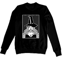 Свитшот с принтом на Хэллоуин. Ведьма. The Witch S-2XL Флис/Без флиса