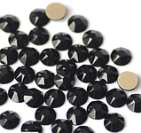 Стрази клейові Swarovski (імітація)16 граней XIRIUS Jet Black SS20 Non-Hot Fix 100 шт., фото 3