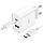 МЗП Type C to Type C PD20W+QC3.0 C80A Plus Hoco white, фото 7