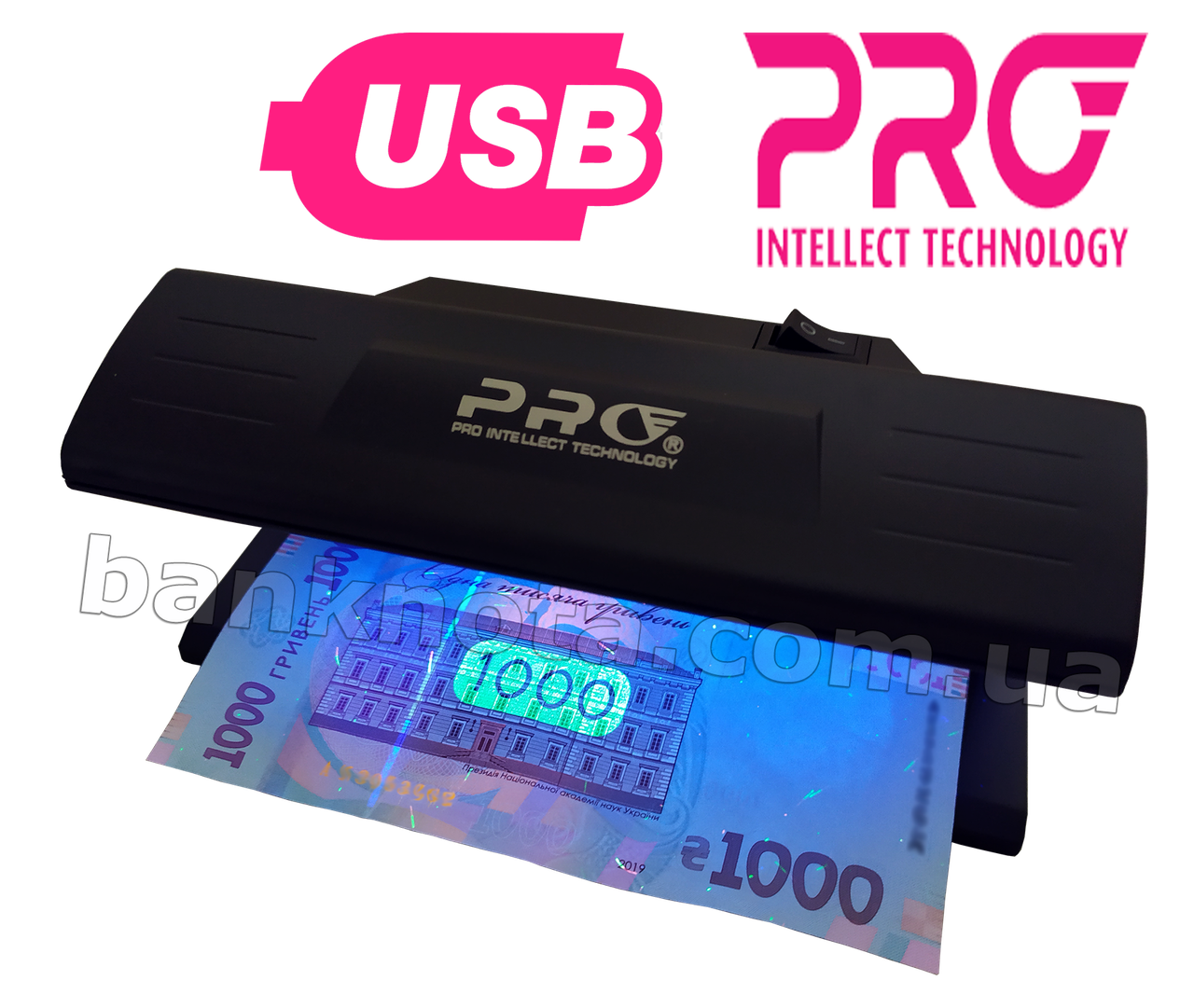 PRO-7 LED USB Детектор валют | Ексклюзивна версія, фото 1