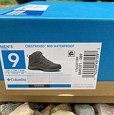 Термо-черевики Columbia Crestwood Mid Waterproof, фото 6
