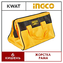 Сумка для будівельних інструментів INGCO Super Select, 330 мм для майстрів та рибалок