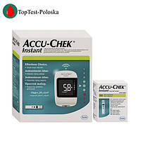 Глюкометр Акку Чек Инстант (Accu Chek Instant) + 50 тест-полосок Акку Чек Инстант