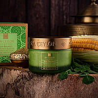 Ексфоліатор освітлювальний глиняний для нормальної та жирної шкіри Баланс Морінга та Ним 100 г, SPA Ceylon