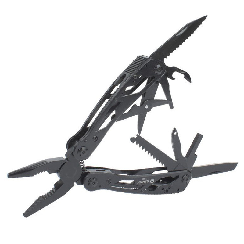 Багатофункціональний інструмент, мультитул Ganzo G202, чорний, фото 1