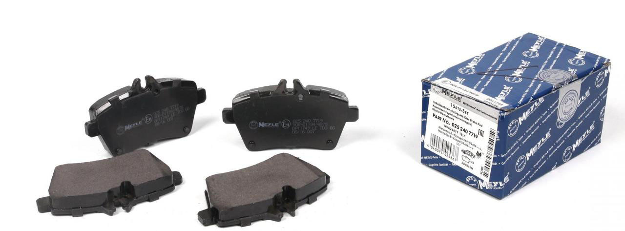 Meyle 025 240 7719 Колодки гальмівні передні Mercedes-benz A-class (w169), B-class Sports Tourer (w245);