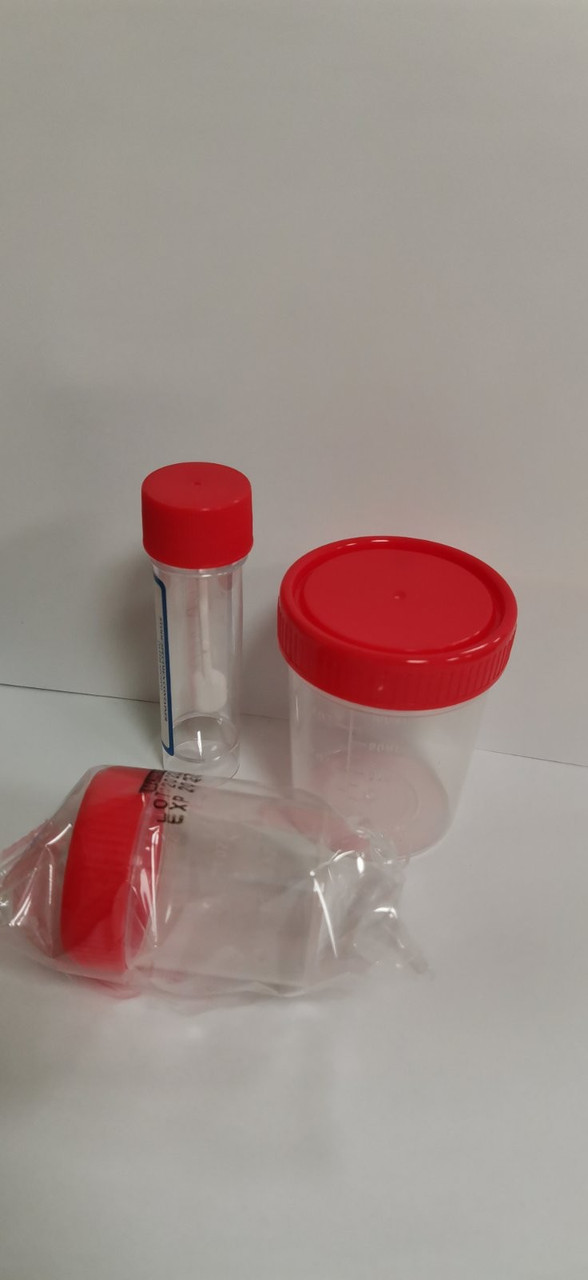 Емкость для кала «Альбамед» 30мл нестерильная ПП (ID#1984640119), цена ...