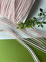 Резинка сітка ажурна білизняна, 12 мм, Рожева