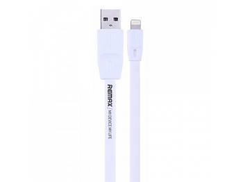 USB кабель Lightning Remax Full Speed RC-001i, 1m white