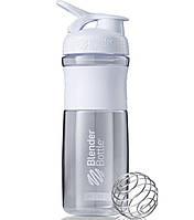 Шейкер спортивний (пляшка) BlenderBottle SportMixer Flip 28oz/820ml White "Lv"