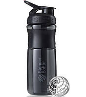 Шейкер спортивний (пляшка) BlenderBottle SportMixer Flip 28oz/820ml Black "Lv"