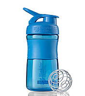 Шейкер спортивний (пляшка) BlenderBottle SportMixer Flip 20oz/590ml Cyan (Original) "Lv"