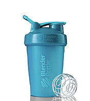 Шейкер спортивний BlenderBottle Classic Loop 20oz/590ml Teal "Lv"