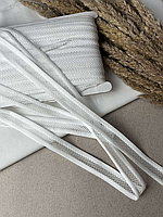 Резинка сітка білизняна, 20 мм, Біла