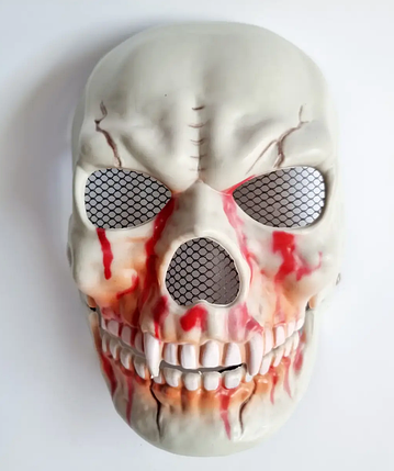 Маска череп із кликами ABC, фото 1