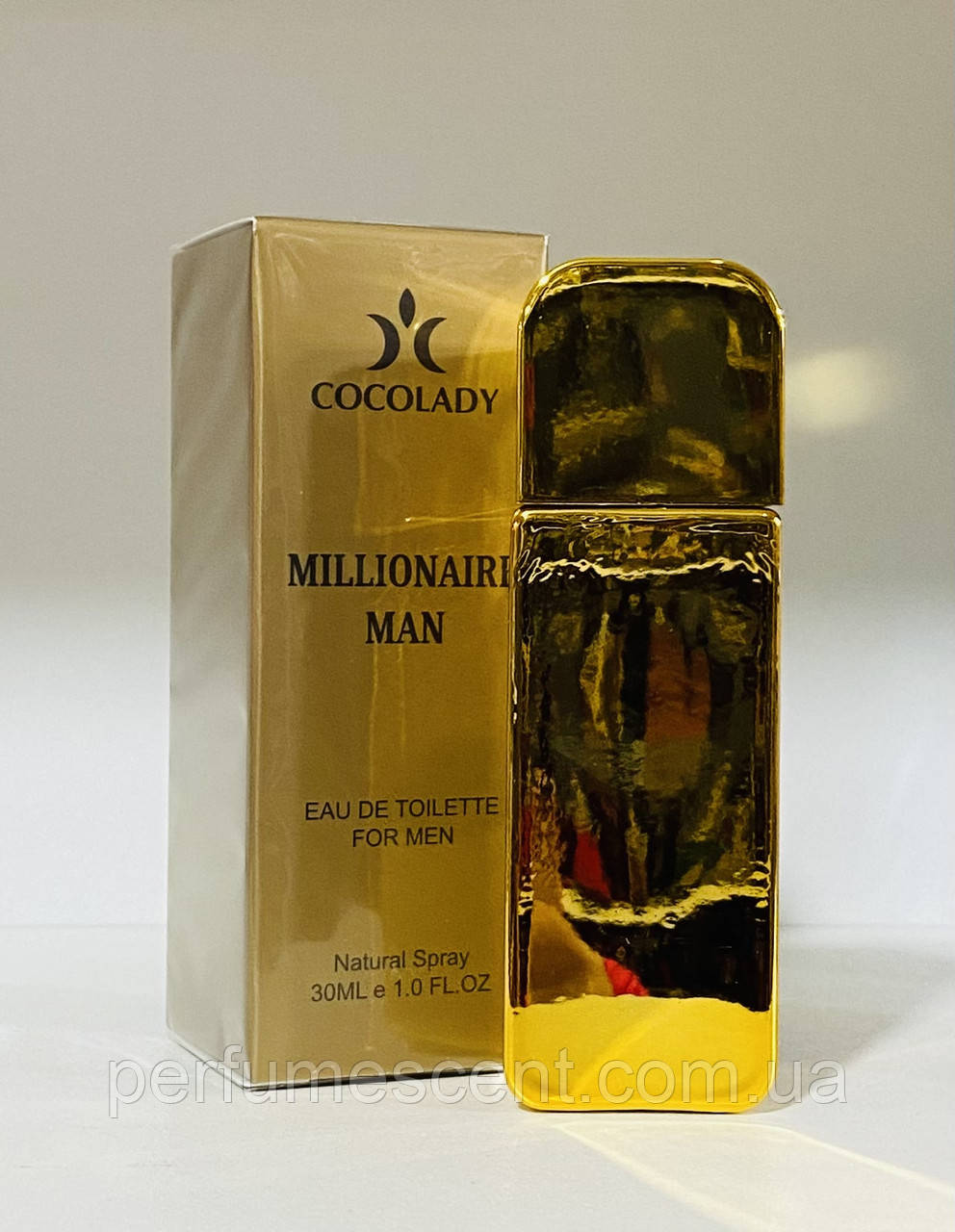Парфумована вода для чоловіків Cocolady Millionaire Man 30 мл (аромат схожий на Paco Rabanne 1 Million), фото 1