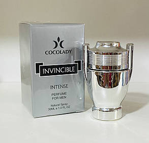 Парфумована вода для чоловіків Cocolady Invincible Intense 30 мл (аромат схожий на Paco Rabanne Invictus)