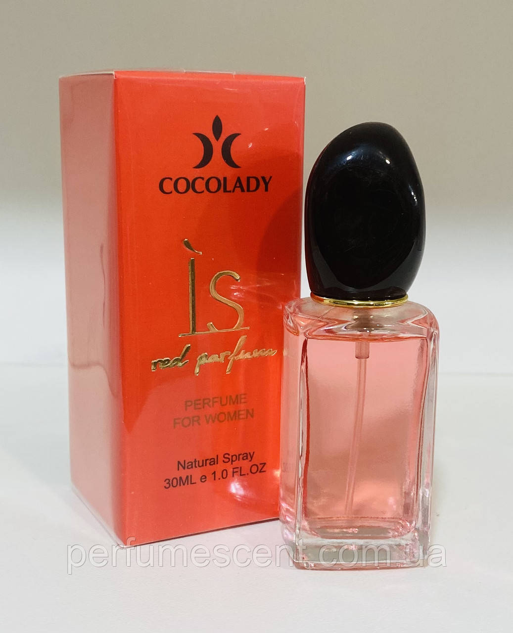 Парфумована вода для жінок Cocolady Is Red Parfum 30 мл (схожий на Giorgio Armani Si Passione), фото 1