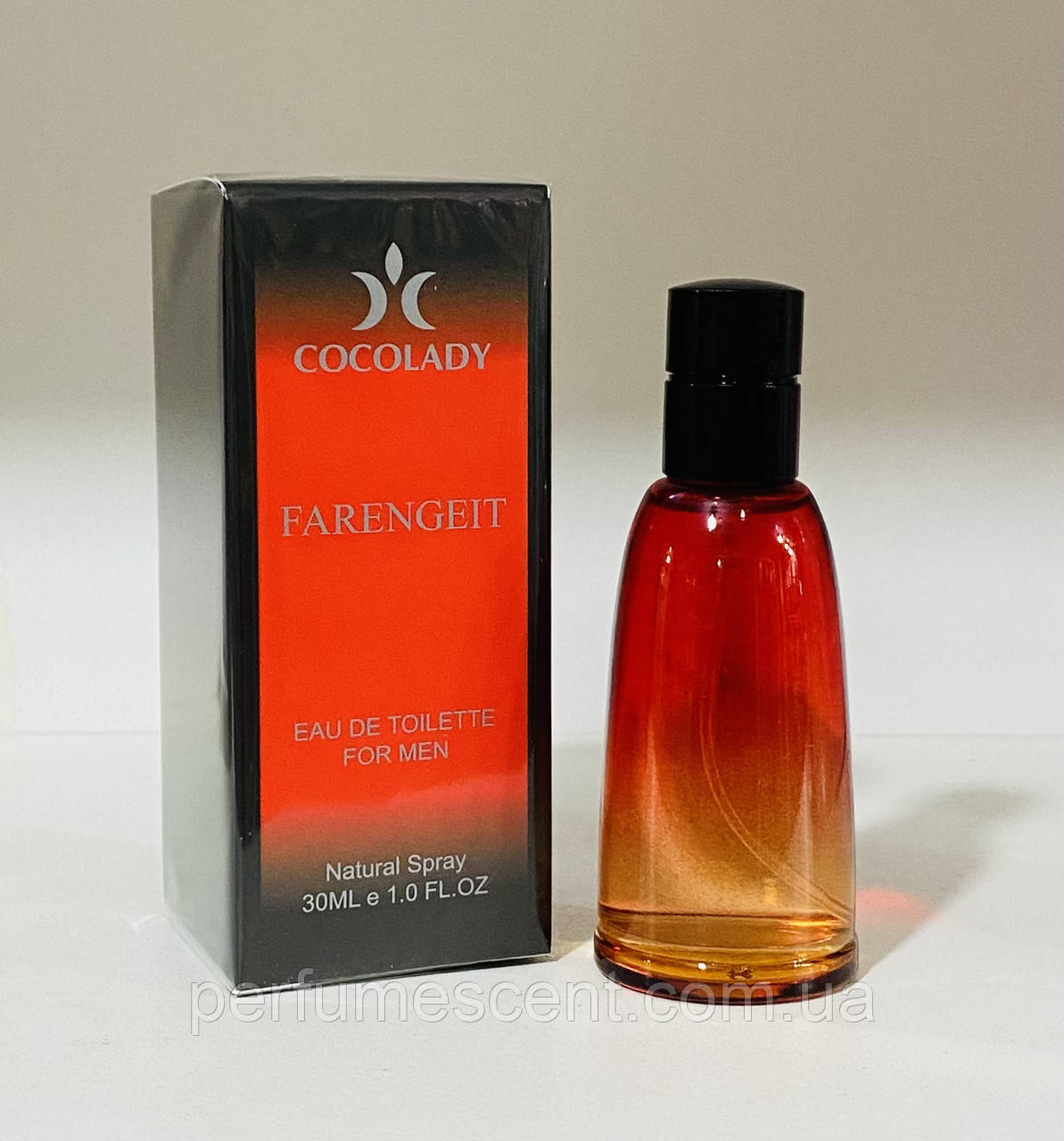Парфумована вода для чоловіків Cocolady Farengeit 30 мл (аромат схожий на Dior Fahrenheit), фото 1