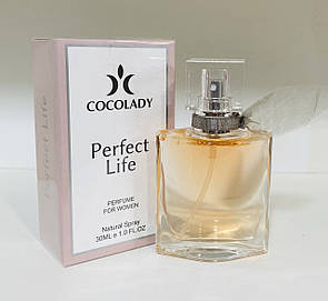 Парфумована вода для жінок Cocolady Perfect Life 30 мл (аромат схожий на Lancome La Vie Est Belle)