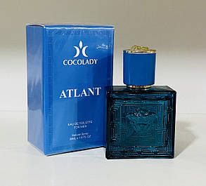 Парфумована вода для чоловіків Cocolady Atlant 30 мл (аромат схожий на Versace Eros Eau de Parfum)
