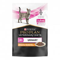 Влажный корм для котов с заболеванием мочевыводящих путей PURINA Pro Plan Veterinary Diets Urinary курица 85г