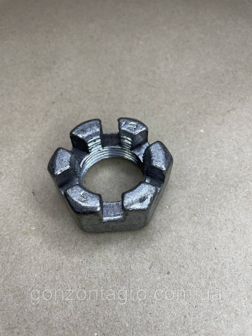 Гайка корончаста на вісь борони АГ, УДА, фото 1