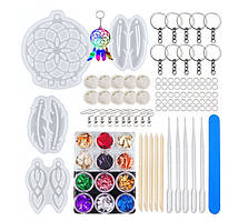 Набір форм молдів для створення Ловець снів епоксидної смоли 107 предметів