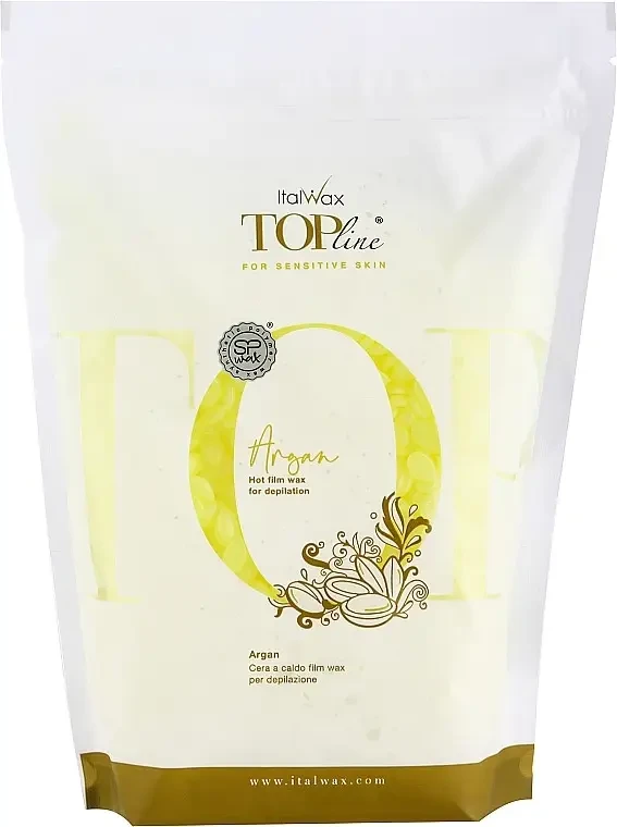 Віск для депіляції Italwax Top line Argan (Аргана) 750 г., фото 1