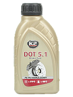 Тормозная жидкость K-2 TURBO DOT 5.1 BRAKE FLUID 500мл 212296