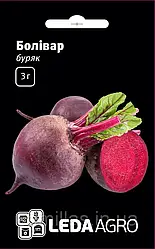 Насіння буряку Болівар, 10 г — буряк столовий, круглий LEDAAGRO