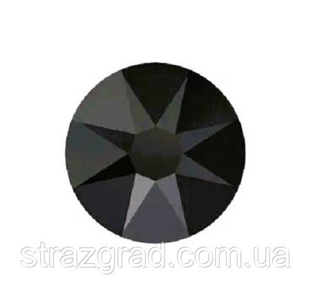 Стрази клейові Swarovski (імітація)16 граней XIRIUS Jet Black SS20 Non-Hot Fix 100 шт.