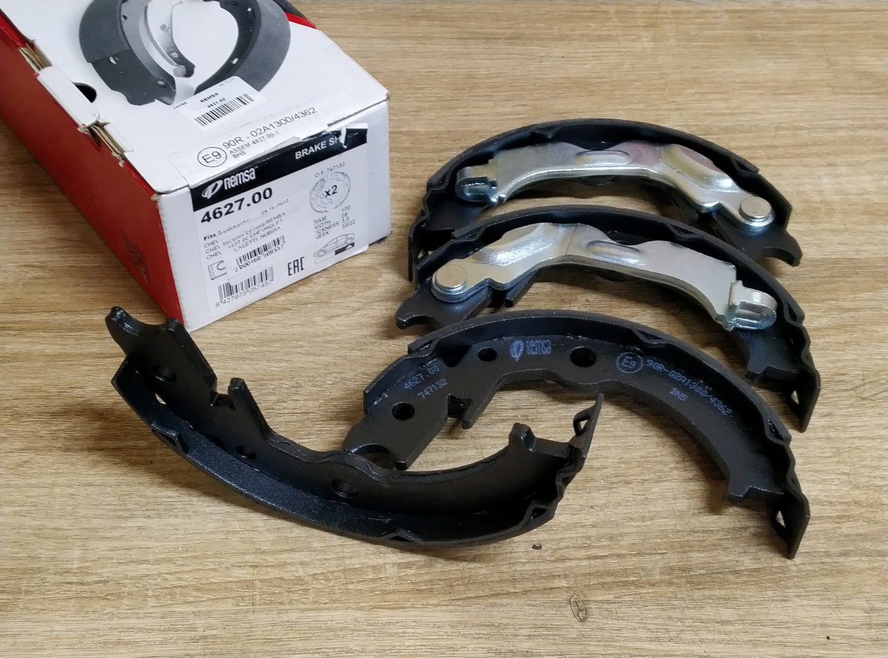 Колодки ручної REMSA 4627.00 CHEVROLET LACETTI, NUBIRA