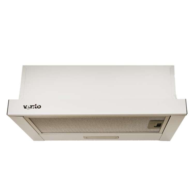 Витяжка телескопічна GARDA 50 (500) LED (WH) емаль біла