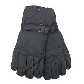 Чоловічі болоньєві рукавички з флісовою підкладкою (арт. 23-16-15) черный