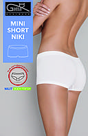 Шортики міні короткі жіночі GATTA BODYWEAR Majtki - Mini Short Niki S, XL