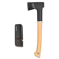 Набір Fiskars 1052277: Сокира-колун Fiskars Norden N12 (1051144) + Точилка Fiskars Norden