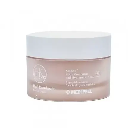 Зволожуючий крем для підвищення еластичності шкіри Medi-Peel Hyal Kombucha Tea Tox Cream 50 ml, фото 1